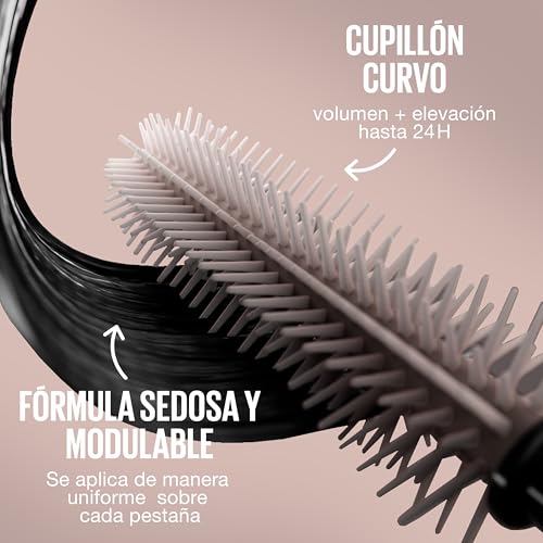 Detalle de Lash Sensational Body de Maybelline New York: máscara que define y aporta volumen duradero