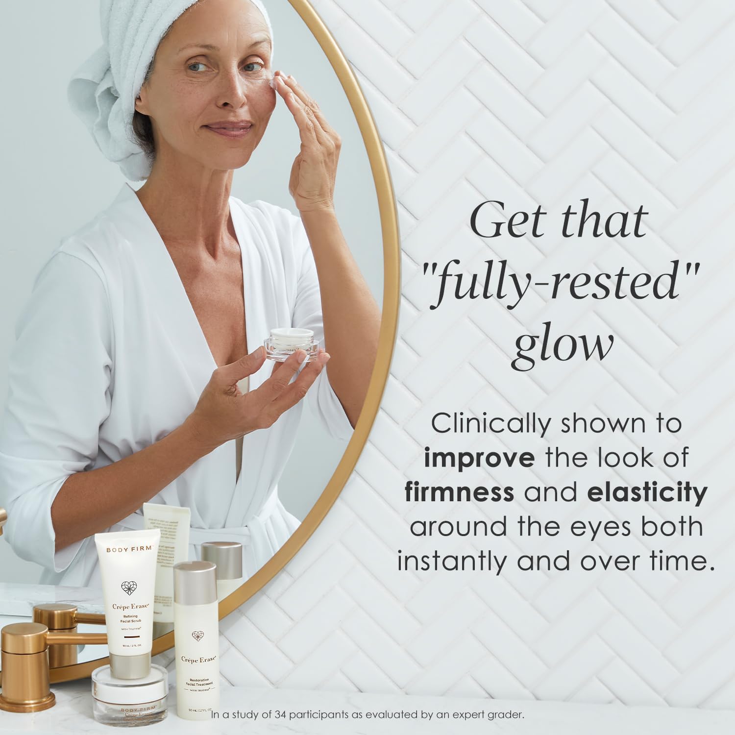 Detalle de BODY FIRM Crepe Erase Flaw-Fix Eye Cream 0.5 fl oz