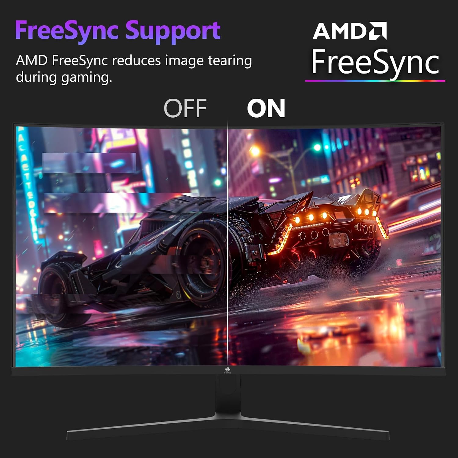 Thumbnail 4 de Z-Edge 27 Zoll Curved Gaming Monitor 300Hz