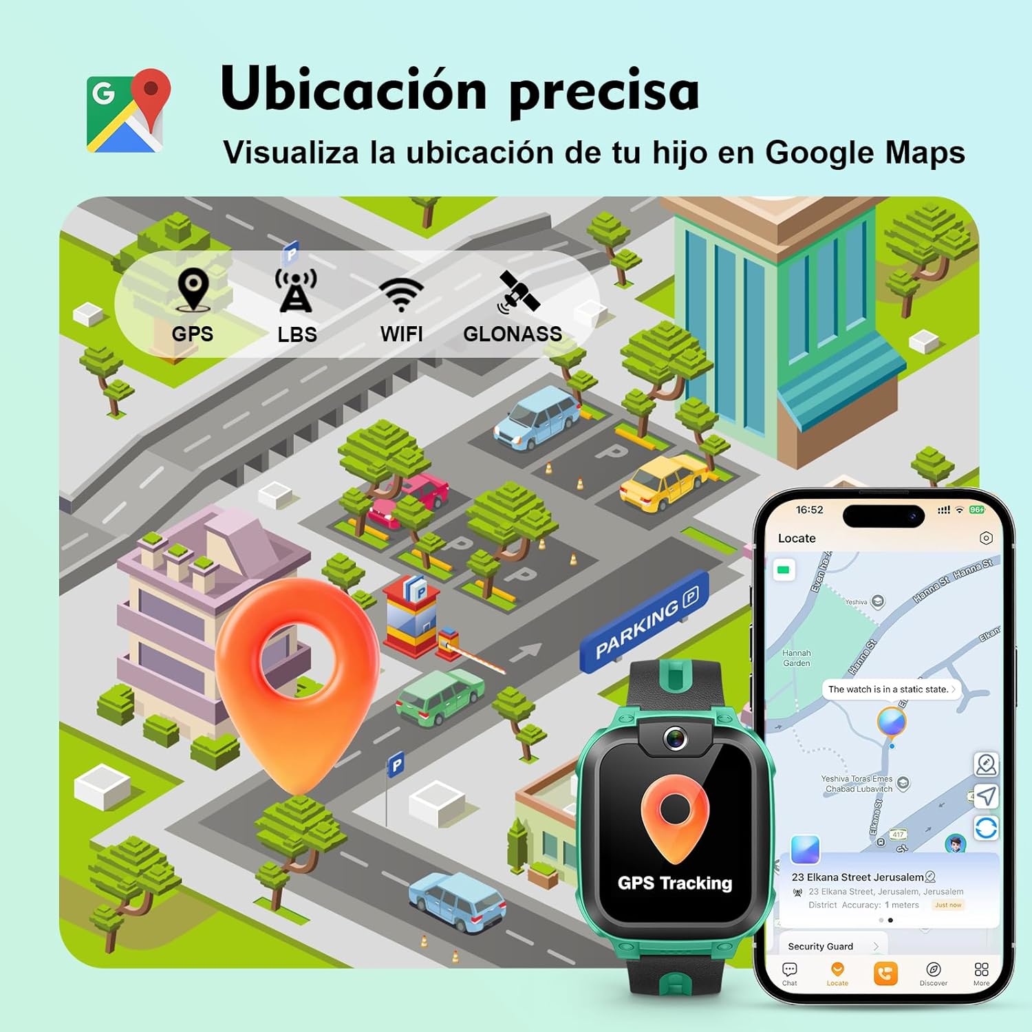 Detalle 1 de imoo Z1 reloj inteligente infantil