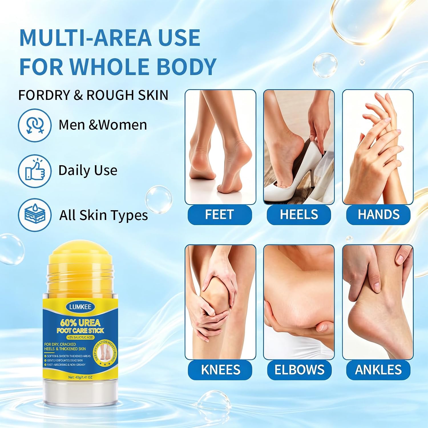 Detalle de Urea Foot Care Stick with 60% Urea