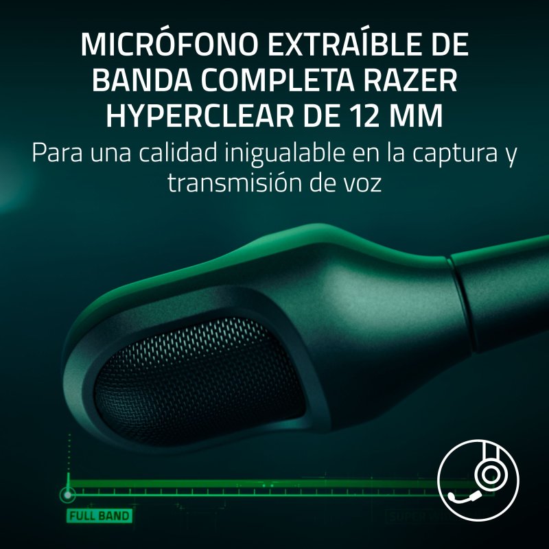 Detalle de Razer BlackShark V3 Pro Wireless: ANC, HyperSpeed y audio THX para competir con comodidad