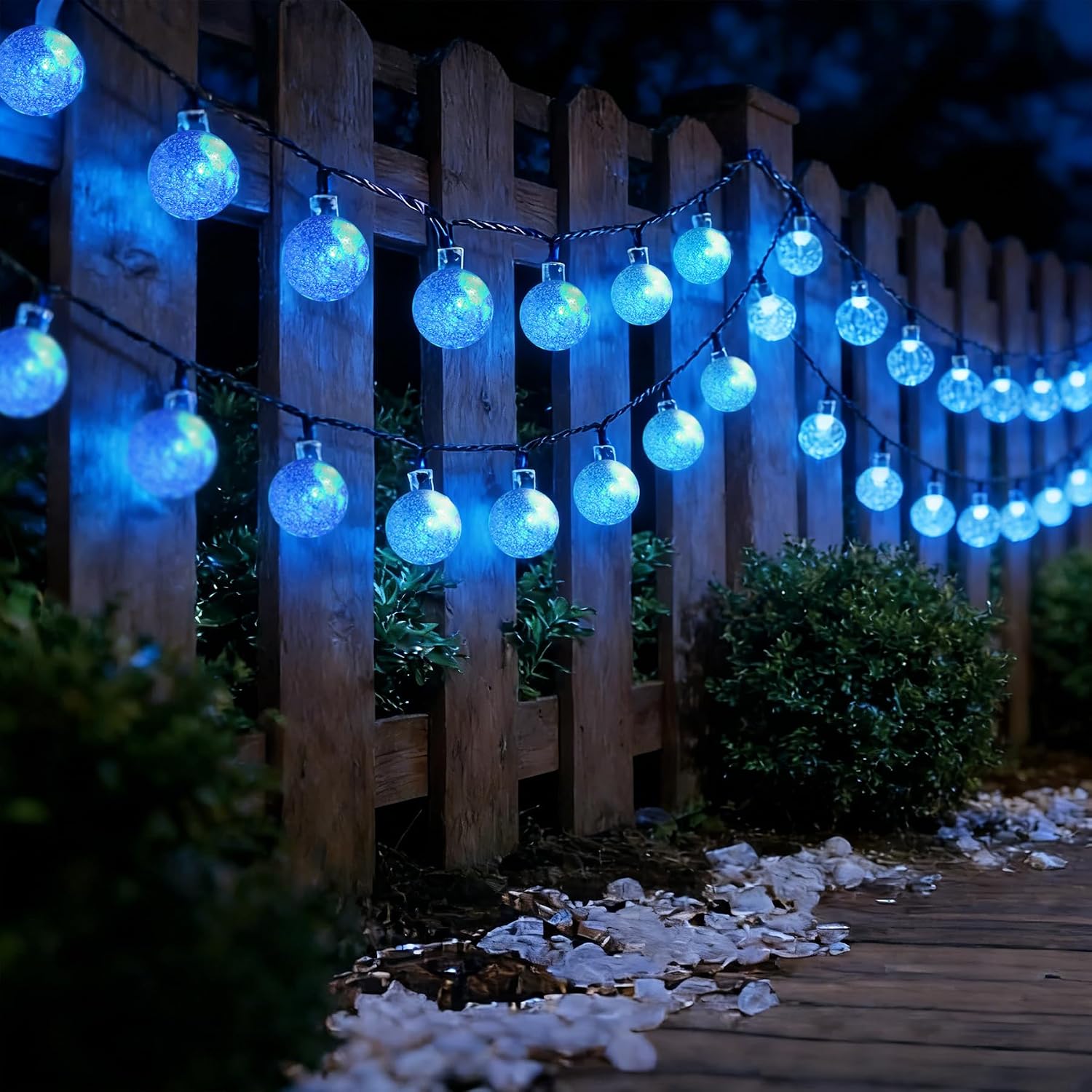 Thumbnail 4 de Knayis 50LED Solar Lights Outdoor Garden