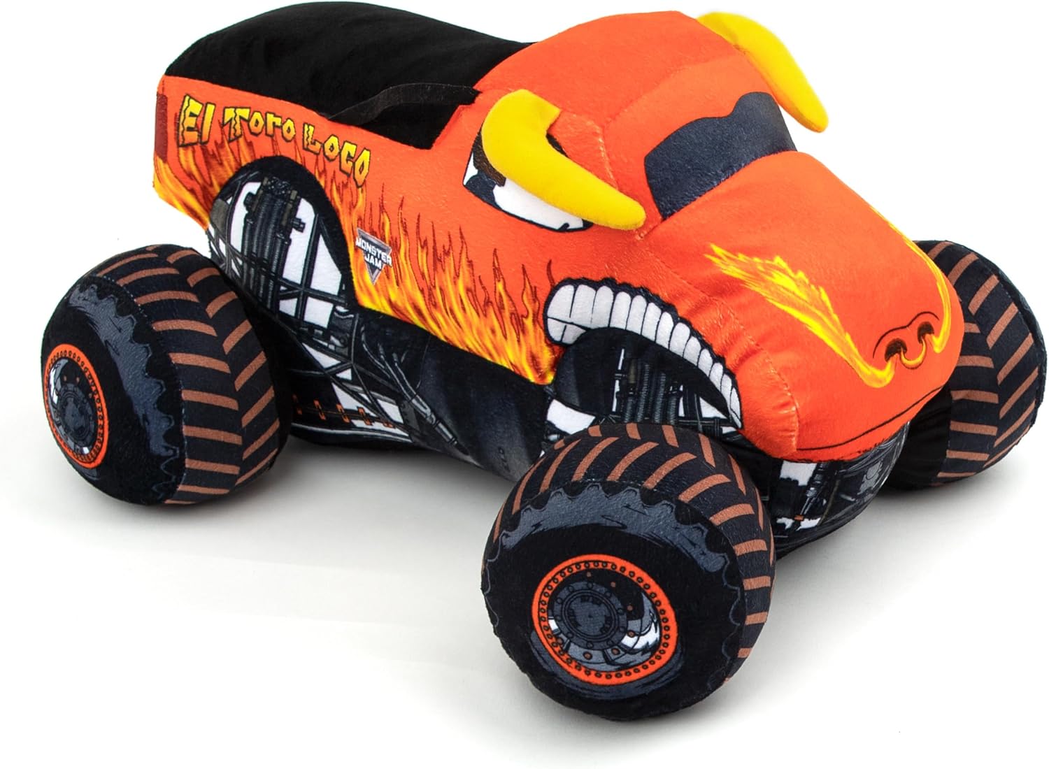 Thumbnail 1 de Jay Franco Monster Jam El Toro Loco Plush Pillow Buddy (32cm) – Kids ultra-soft character plush & cosy cushion, official licensed product