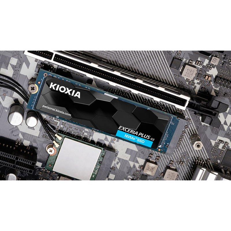 Detalle 2 de Kioxia Exceria Plus G3 2TB NVMe PCIe 4.0 5.000 MB/s 💾