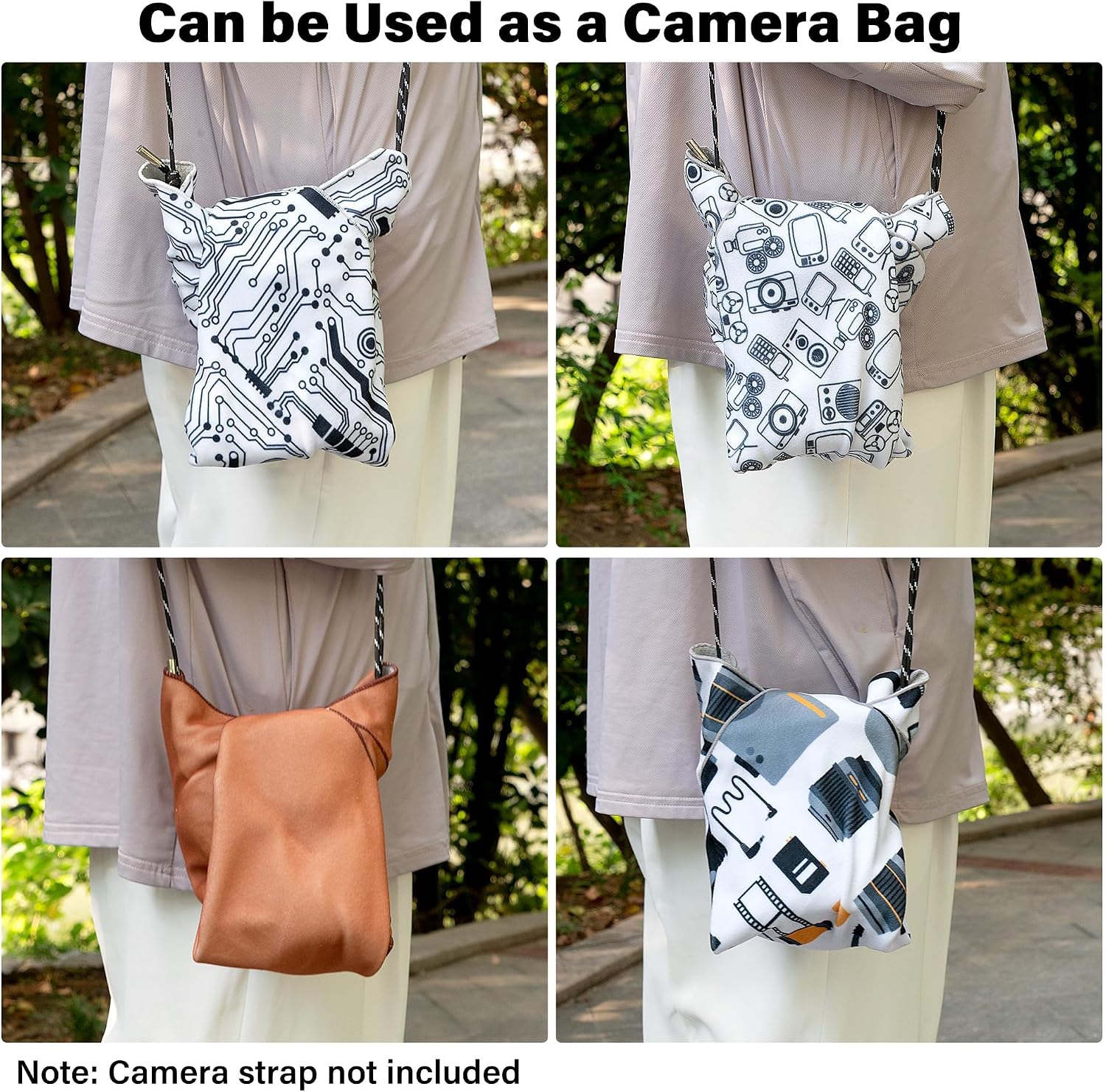 Thumbnail 6 de Walking Way Lens Protective Wrap Magic self-adhesive pouch for camera lenses and accessories