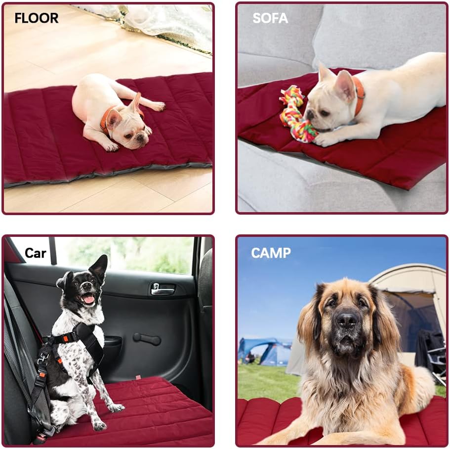Thumbnail 6 de XIAPIA wasserdichte Hundematte für Outdoor – 110 × 68 cm, faltbar, waschbar, Hygienisch