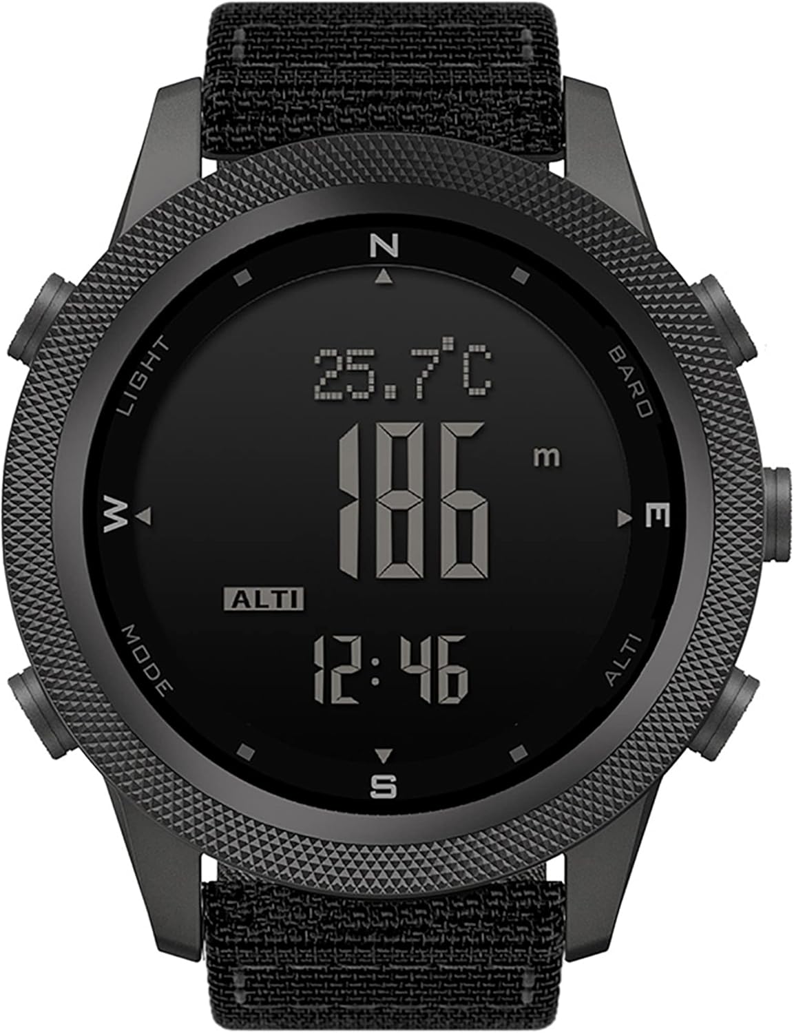 Thumbnail 1 de NORTH EDGE Apache Men’s Tactical Outdoor Digital Watch with Altimeter, Barometer & Compass