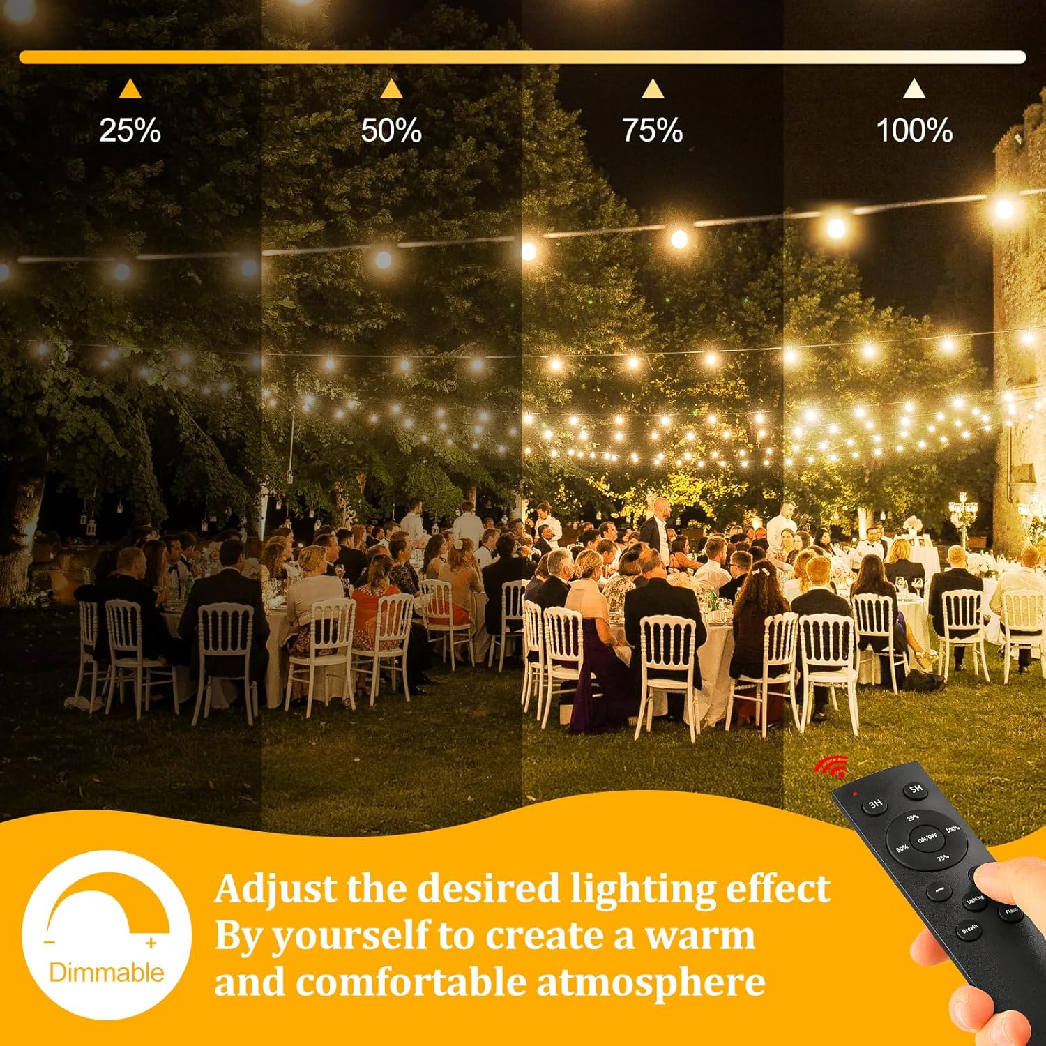 Thumbnail 1 de Garden Outdoor String Lights 30M