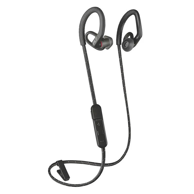 Detalle de Plantronics BackBeat Fit 350: auriculares deportivos inalámbricos negros