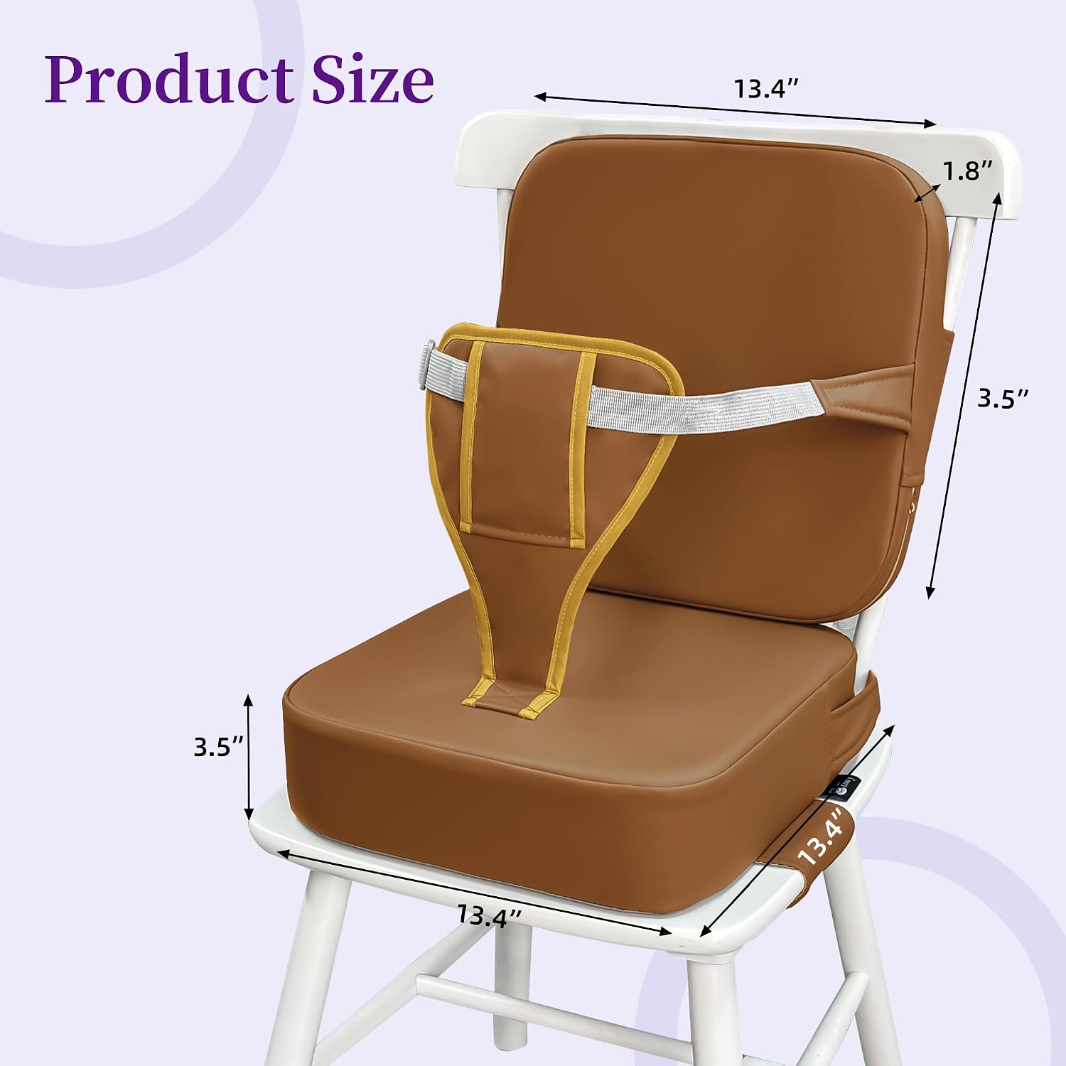 Detalle 2 de Toddler Booster Seat with PU Cover
