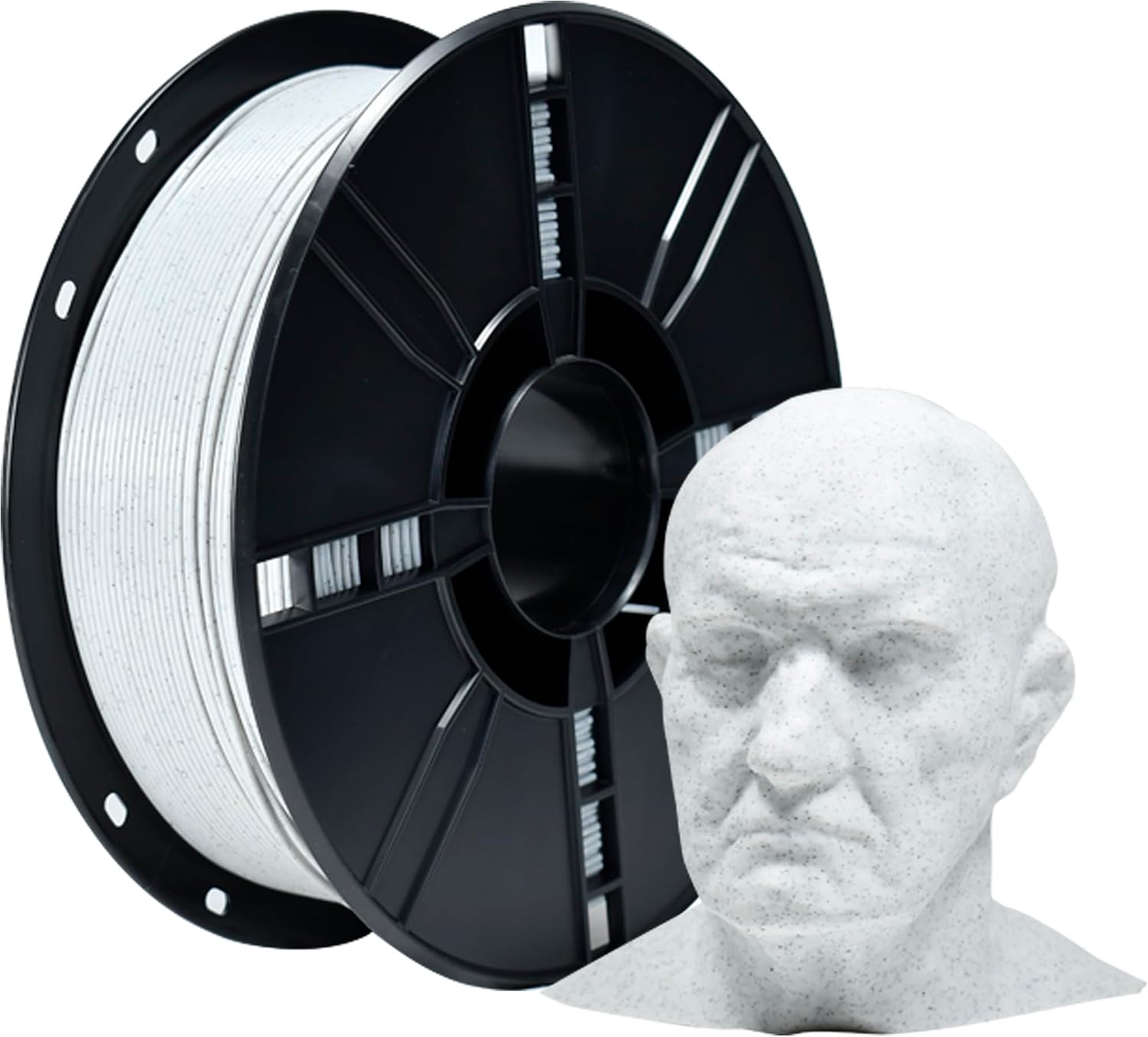 Thumbnail 3 de iBOSS PLA+ 1,75 mm 3D-filament, svart, 1 kg med ±0,02 mm tolerans