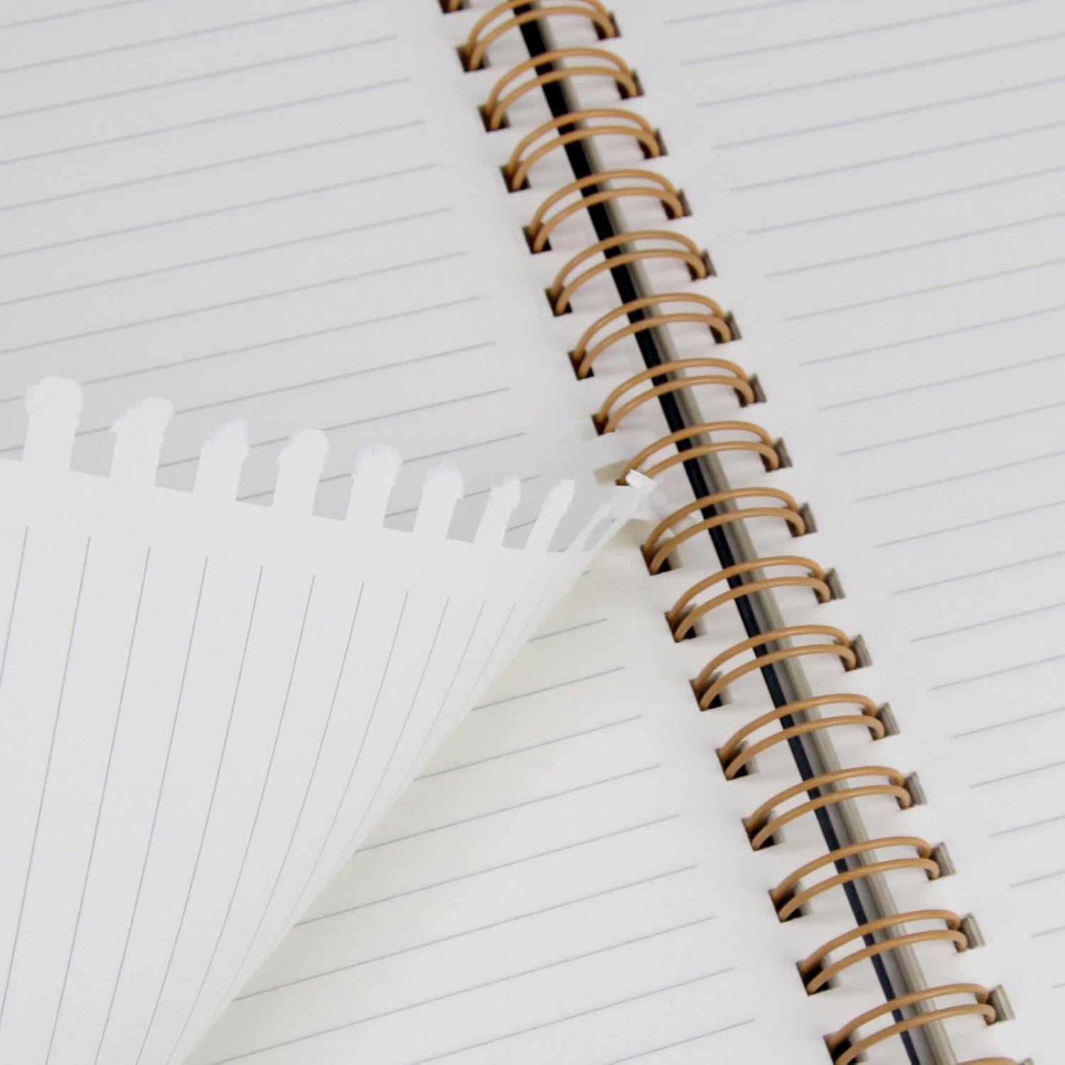 Detalle 1 de WETLOTE Fabric Spiral Notebook, 7.5 x 10.2 Inches, 160 Pages, 80g Paper