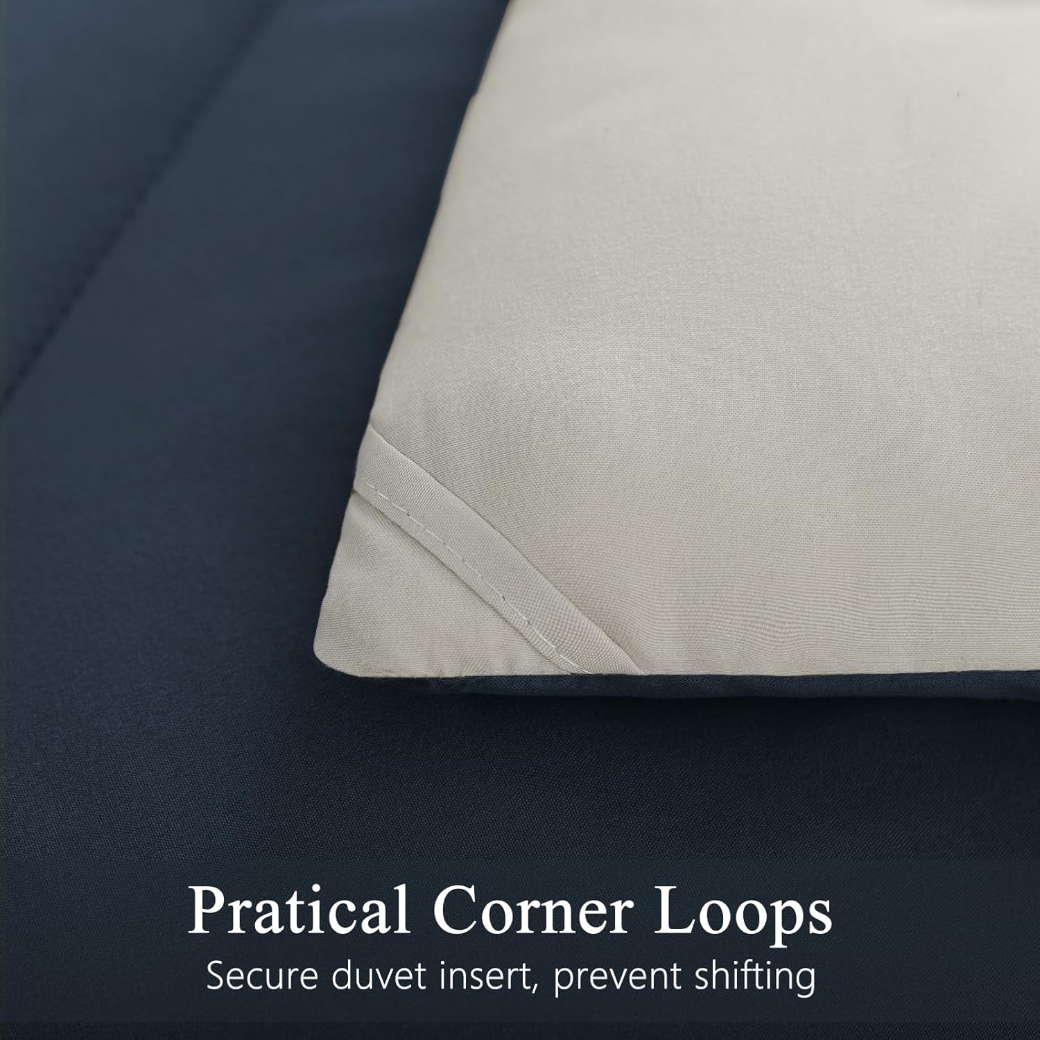 Thumbnail 6 de RUIKASI Coverless Duvet Super King Size 10.5 Tog – Reversible Comforter (260x220cm) with 2 Pillowcases