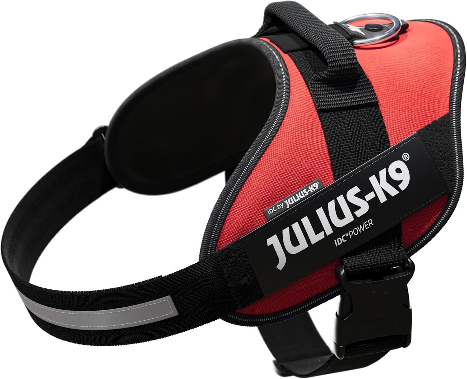 Detalle de Julius-K9 IDC Power XL/2 Rosso: pettorina robusta, versatile e rifrangente