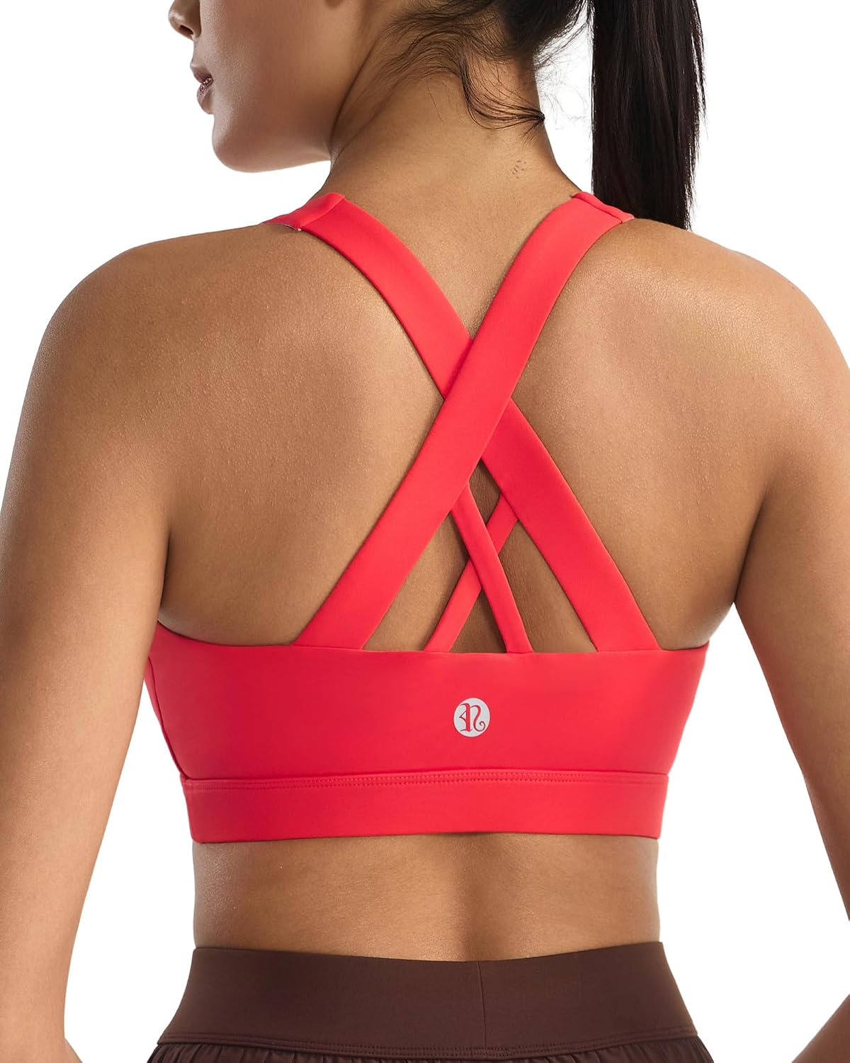 Detalle de RUNNING GIRL Padded Strappy Sports Bra 1️⃣