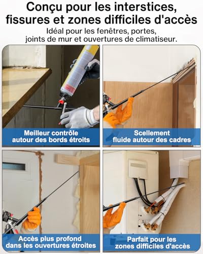 Thumbnail 6 de Lytool Pistolet Mousse Polyuréthane Sans-Nettoyage – Tout Métal, vanne intégrée