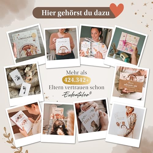 Thumbnail 6 de EULENTALER Baby Abdruckset I 0–6 Monate – Mit 2 Stempelkissen & 4 Abdruckkarten, sicher & EU-Norm