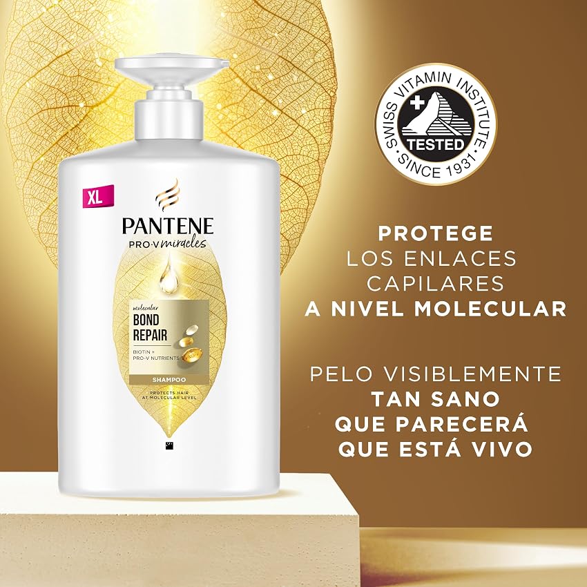 Thumbnail 3 de Pantene Molecular Bond Repair Champú con Biotina - 1L