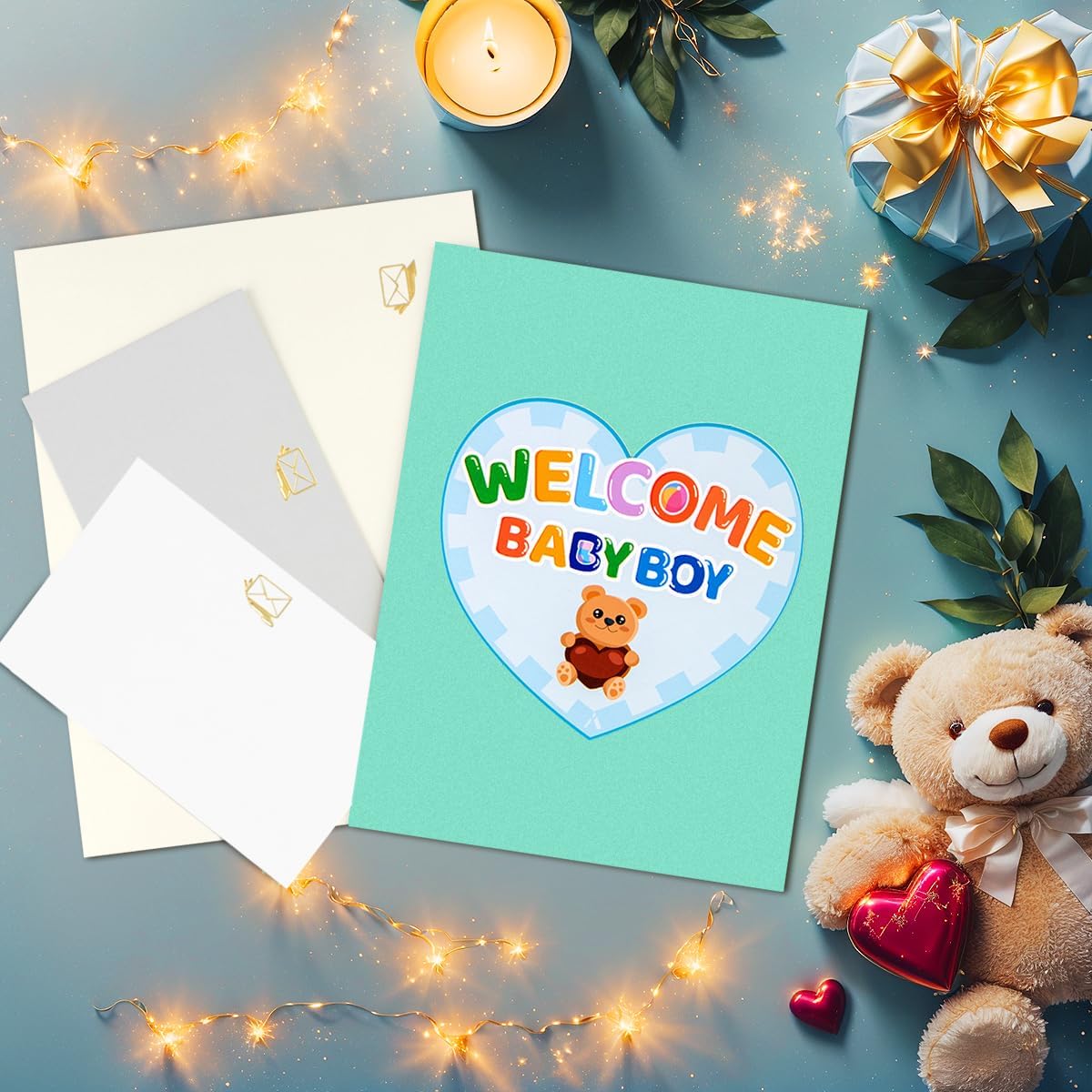 Detalle de CNLITIHEKA 3D Pop-Up Baby Card