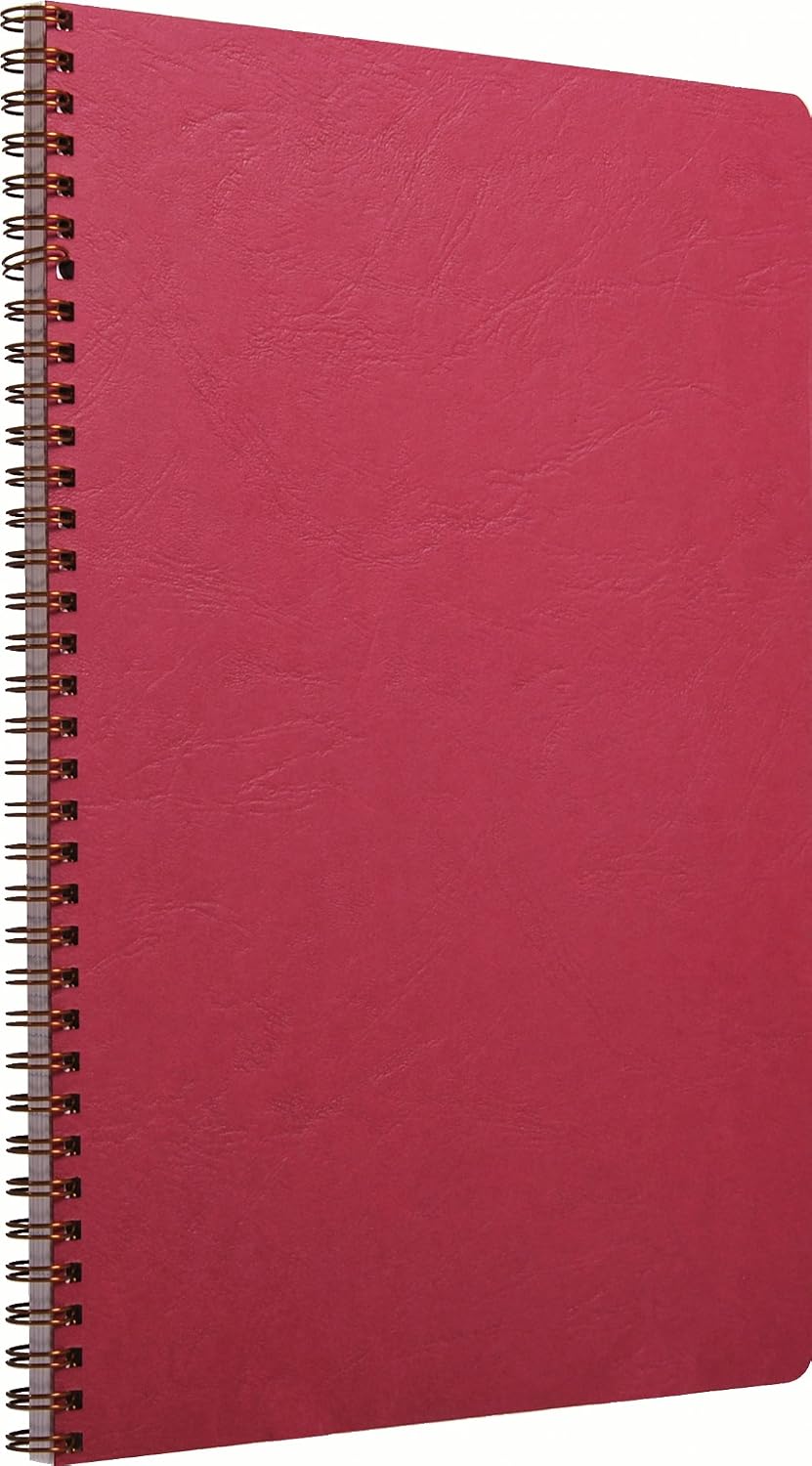 Thumbnail 1 de Clairefontaine 781420C Age Bag Quaderno a spirale rosso A4 100 pagine quadretti piccoli, carta 90 g, copertina lustrée