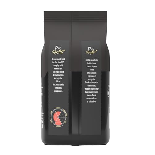 Detalle de Lavazza Espresso Barista Gran Crema Whole Bean Coffee Blend — Medium Espresso Roast, 2.2 lb bag (Packaging May Vary)