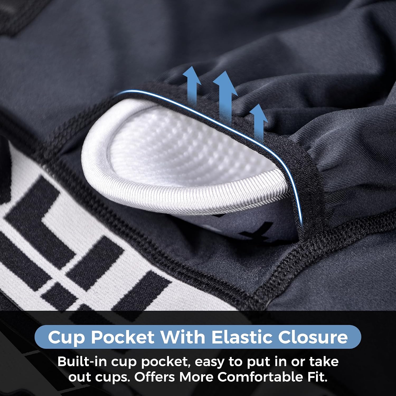 Thumbnail 4 de Legendfit Men's Sliding Shorts with Protective Cup