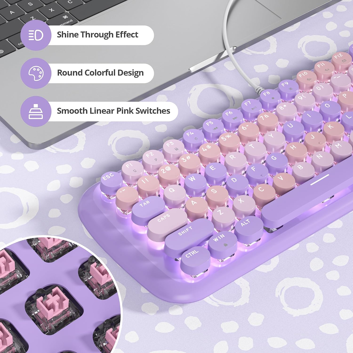 Thumbnail 2 de iRoboosta Mechanical Gaming Keyboard, 84-Key
