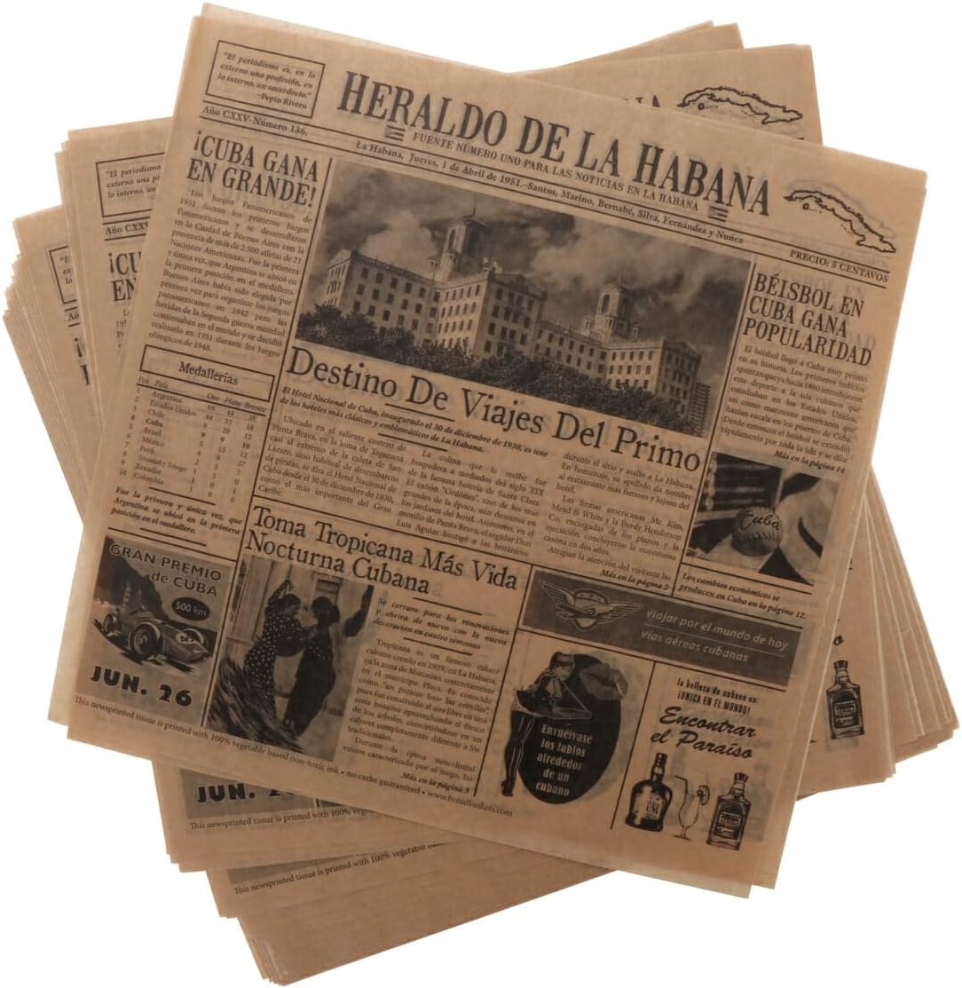 Detalle 2 de G.E.T. Food-Safe Paper Liner, 12" x 12