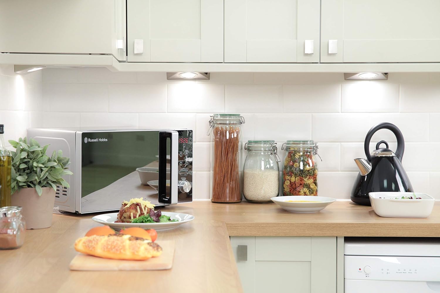 Thumbnail 2 de Russell Hobbs RHM2076S Microondas compacto 20 L