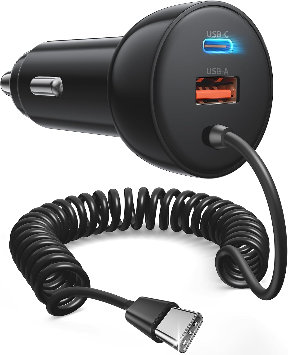 Detalle de 90W iPhone Car Charger 3-Port USB-C