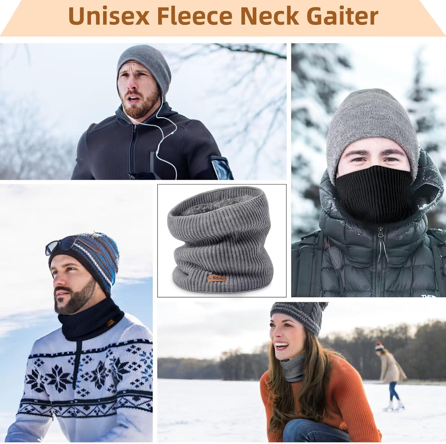 Thumbnail 6 de MSDC Winter Neck Gaiters 3 Pack đ§Ł