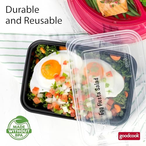 Thumbnail 3 de GoodCook Meal Prep Containers, Single Compartment 10-Pack