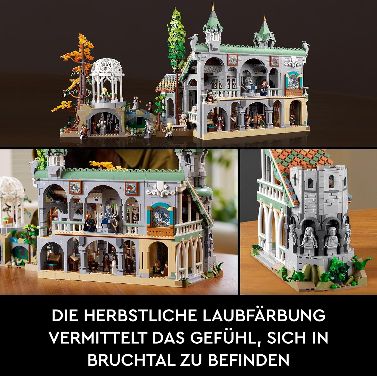 Thumbnail 2 de LEGO Icons Der Herr der Ringe: Bruchtal (10316) – Modellbau-Set für Erwachsene mit 15 Minifiguren