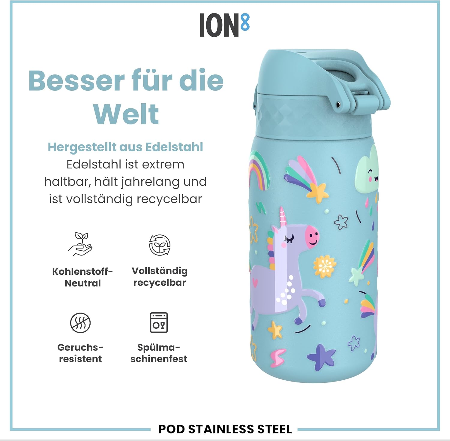 Thumbnail 4 de ion8 Kinder Trinkflasche 400ml 🥤
