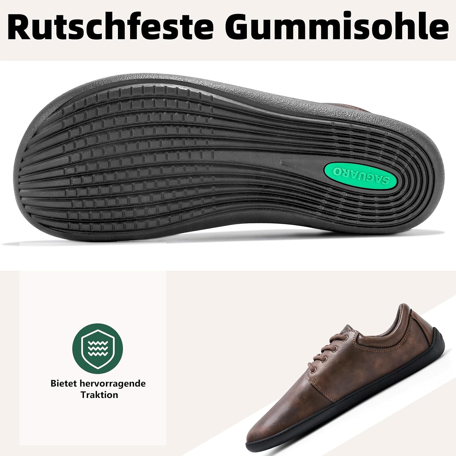 Detalle 2 de SAGUARO Noble II Barfußschuhe Gr 36–48