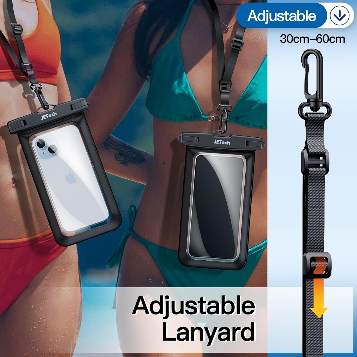 Thumbnail 4 de Custodia impermeabile JETech per smartphone 7,2