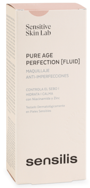 Thumbnail 1 de Sensilis Pure Age Perfection Make-Up & Treatment 03 Beige Rosé 30 ml: maquillaje de alta cobertura con cuidado anti-edad