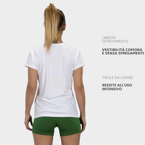 Detalle 1 de Joma Maglietta Sportiva Donna, 6XS–3XL: comfort asciutto per corsa e palestra