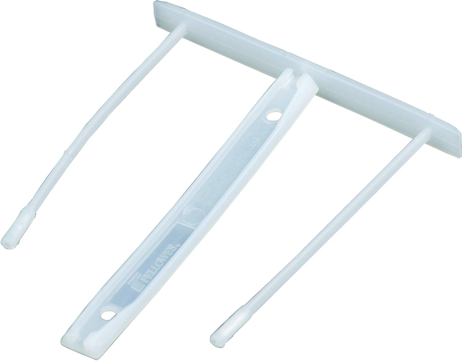 Fellowes Transit 00895 Clips pour archive écologiques, blanc, lot de 100 – 8,5 cm