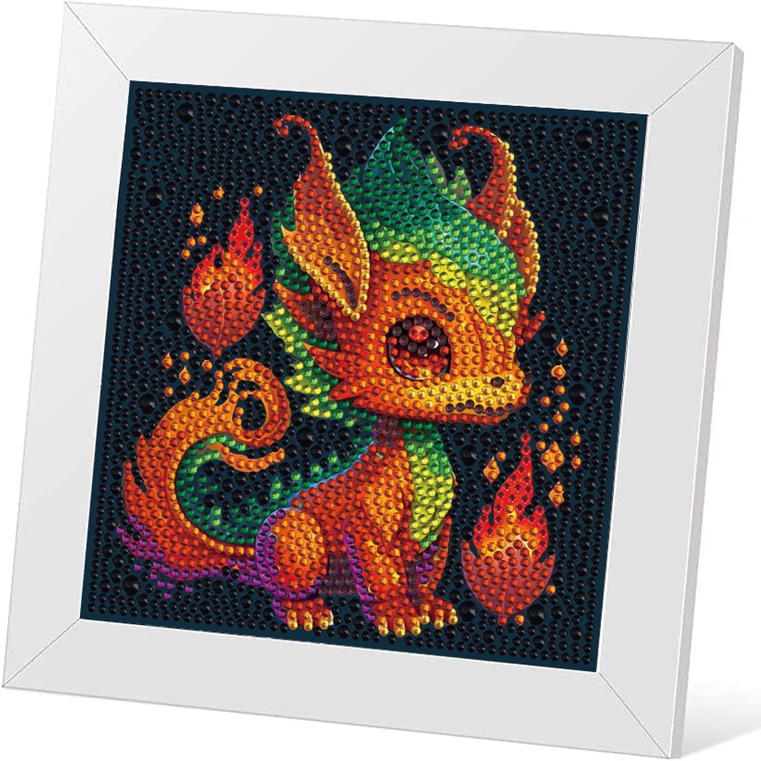 Detalle de Meothan Kids' Diamond Painting Kit, 7x7 in