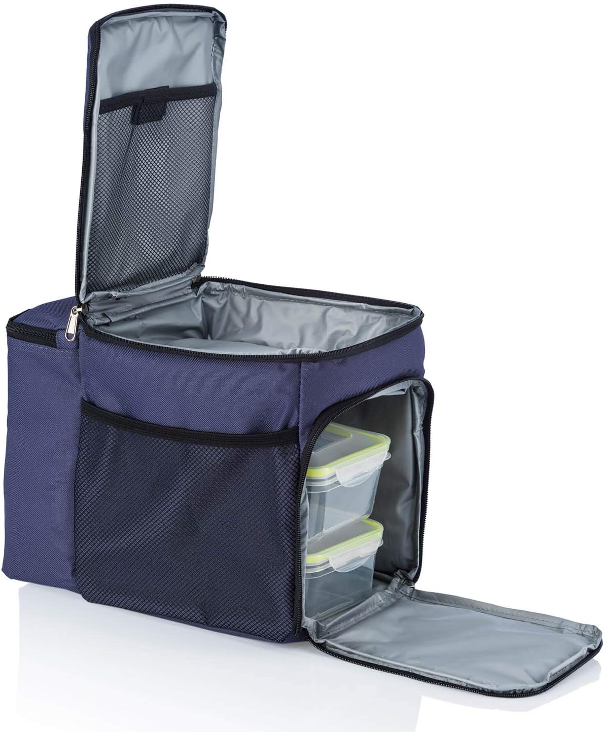 Thumbnail 2 de Dimono 15-litre insulated picnic bag with three boxes and cooling battery