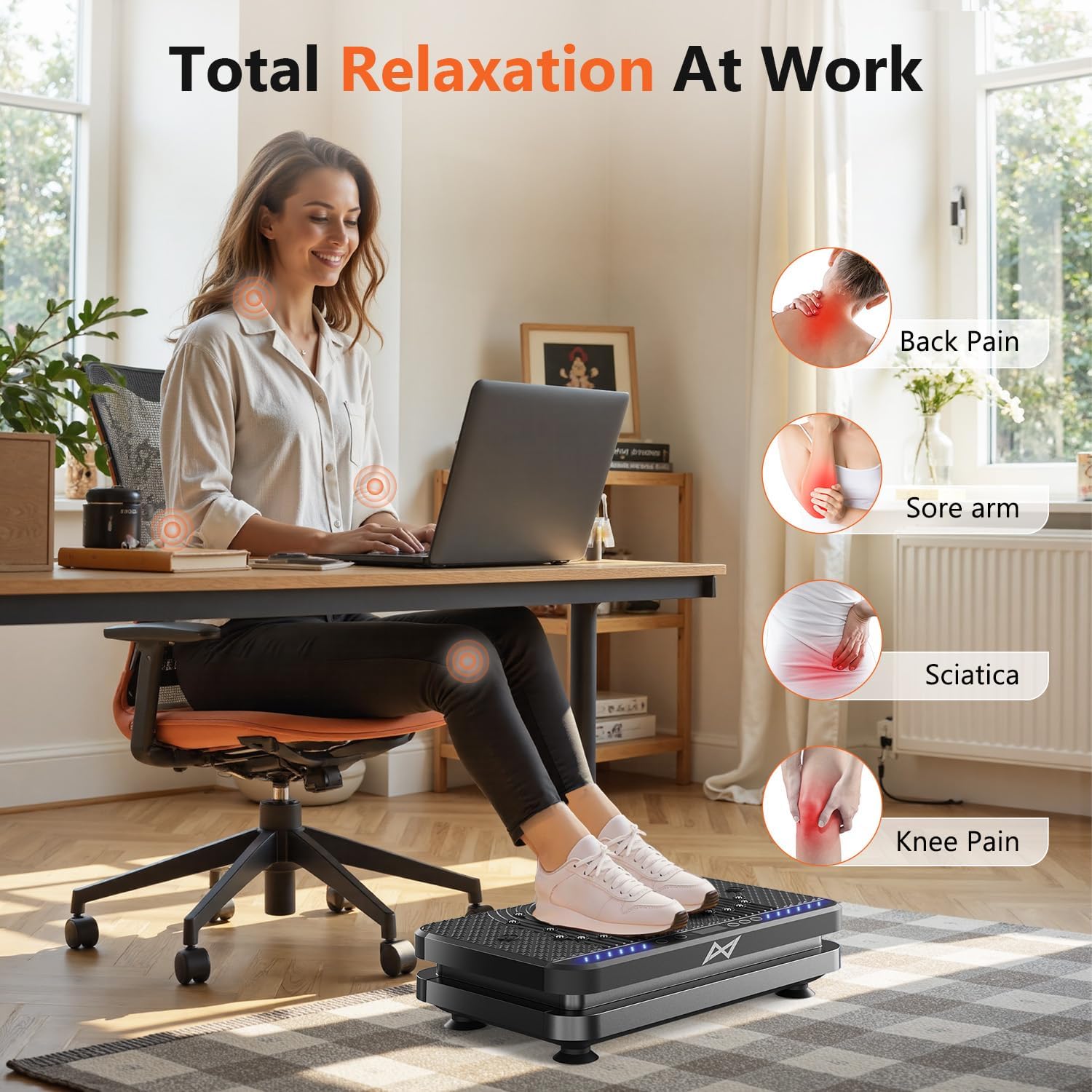Detalle 2 de AXV Vibration Plate Fitness Platform
