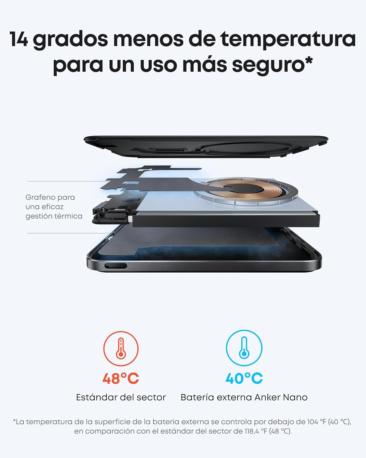 Thumbnail 4 de Anker Nano Qi2 15W Power Bank MagSafe 5000 mAh