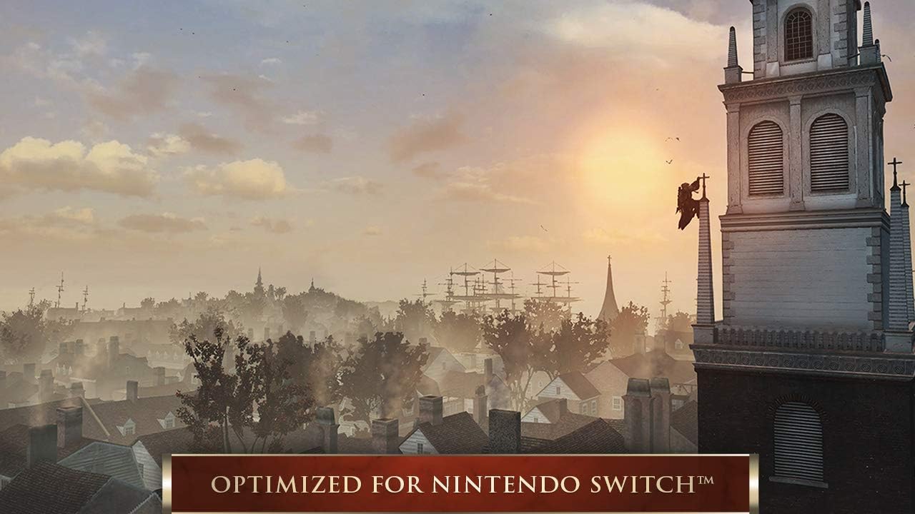 Detalle de Assassin’s Creed 3 + Assassin’s Creed Liberation Remaster sur Nintendo Switch
