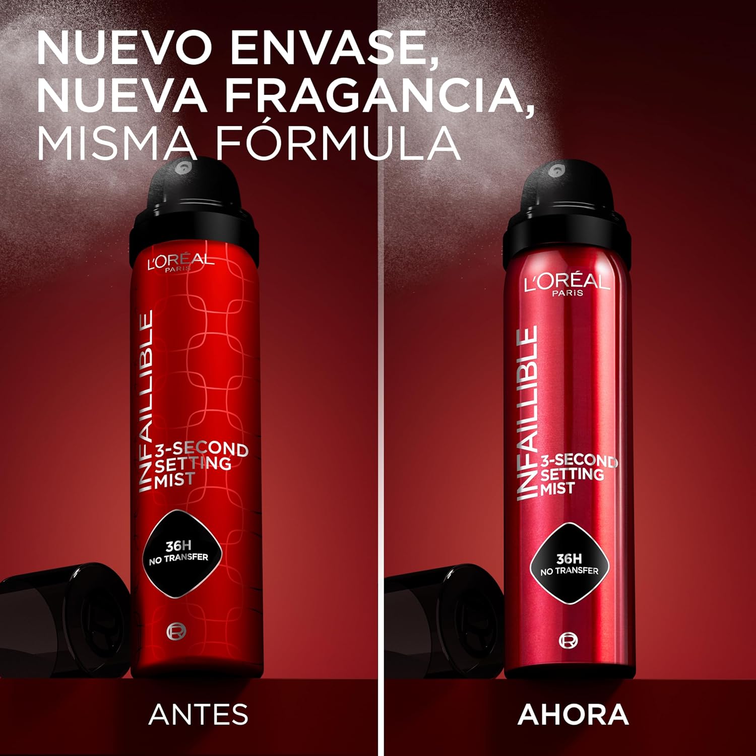 Thumbnail 6 de L'Oréal Paris Infaillible Spray fijador de maquillaje XL (150 ml) con hasta 36 h