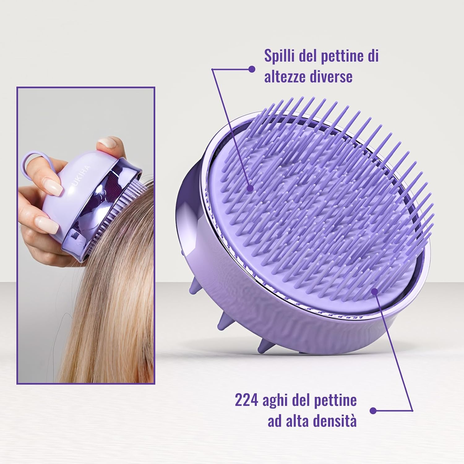 Thumbnail 2 de SHINLEA Spazzola massaggiante per cuoio capelluto