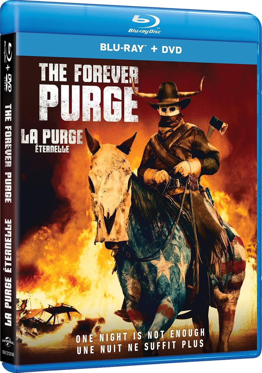 Thumbnail 1 de The Forever Purge Blu-ray + DVD (Bilingual) Horror Thriller