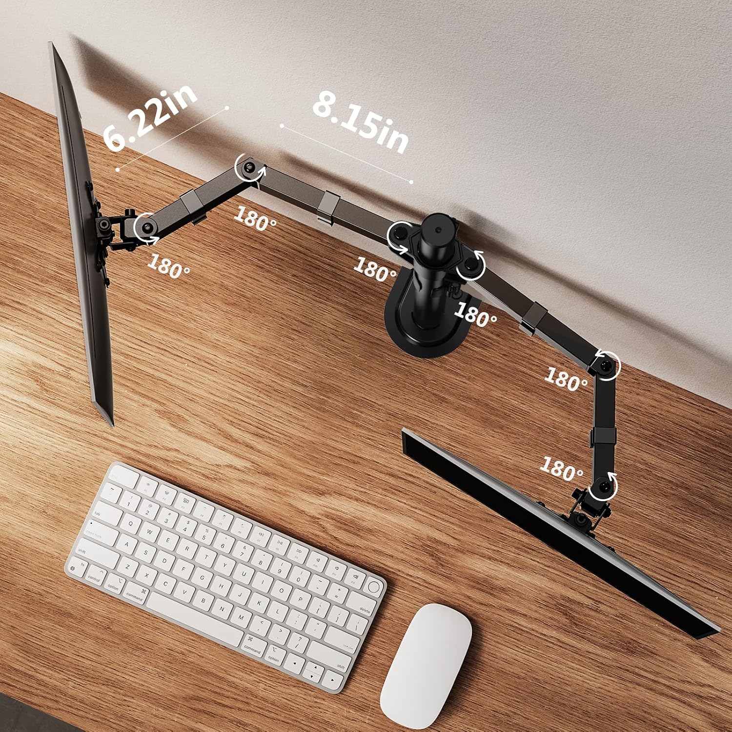 Thumbnail 5 de ErGear Dual Monitor Stand 17.6 lbs