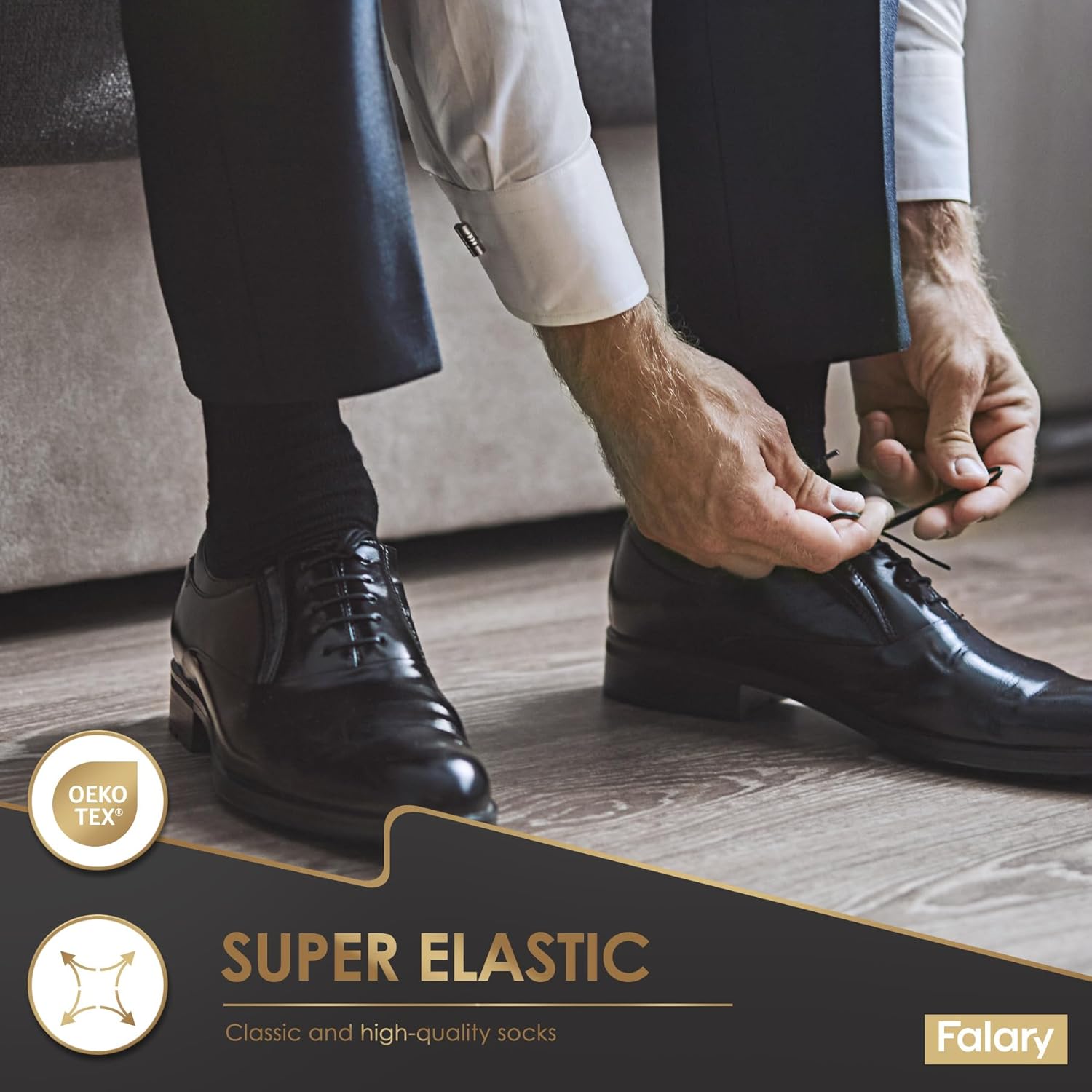 Detalle 2 de FALARY 12 Pairs Mens Socks